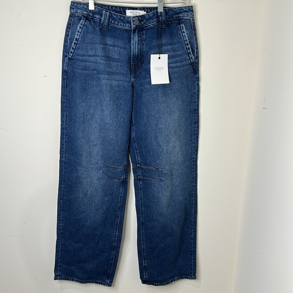NWT HIDDEN HD9371B-DK Alyx Low Slung High Rise Baggy Jean Size 27 - Picture 5 of 16